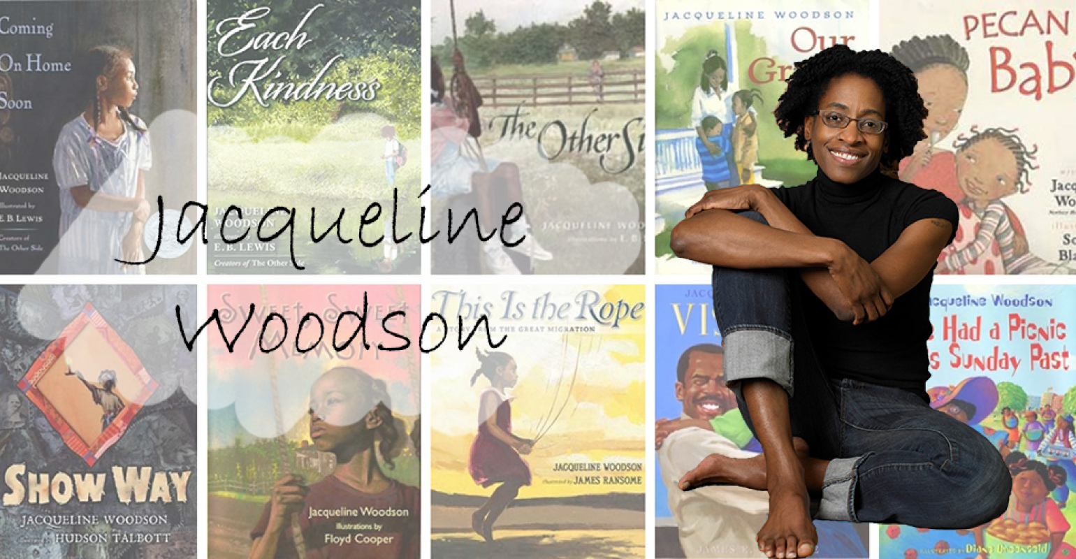 美國童書與青少年書的作家賈桂琳．伍德生（Jacqueline Woodson）榮獲林格倫兒童文學獎。（圖片皆取自官網）