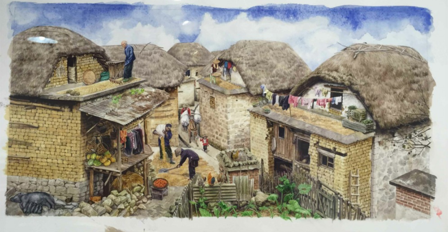 于虹呈繪本作品《盤中餐》